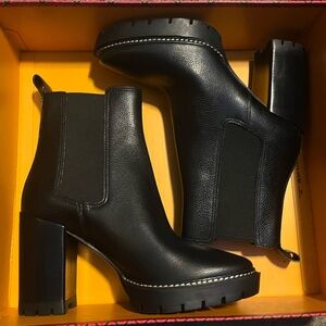 Tory Burch Black Heeled Boots
